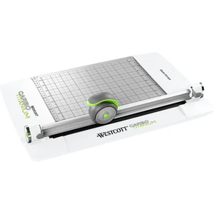12" CarboTitanium 45mm Rotary Metal Base Trimmer, White, Green (16718) 12" CarboTitanium 45mm Rotary Metal Base Trimmer, White, Green (16718)