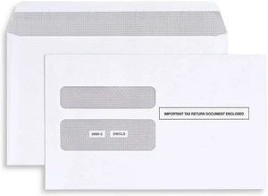 500 W2 Envelopes 2025 Self- Seal W2 Double Window Security Envelopes For W2 2-Up IRS Tax Forms from QuickBooks Online, Desktop, ADP and Other Software Box of 500 Envelopes 500 W2 Envelopes 2025 Self- Seal W2 Double Window Security Envelopes For W2 2-Up IRS Tax Forms from QuickBooks Online, Desktop, ADP and Other Software Box of 500 Envelopes