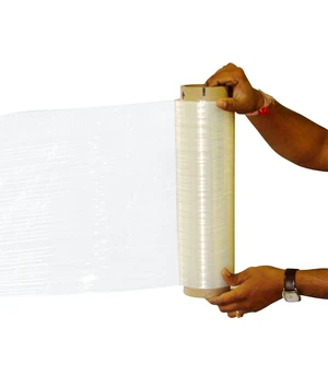 4 Rolls Hand Stretch Plastic Film Shrink Pallet Wrap 18" X 1500 X 80 Ga by 4 Rolls Hand Stretch Plastic Film Shrink Pallet Wrap 18" X 1500 X 80 Ga by