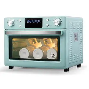 Sublimation Oven Machine 25L 110V 1700W Blue with Digital Display, Large Capacity Convection Oven with LED Light for Sublimation Blanks Tumblers Mugs Cups Bottles Bulk Transfer with Glove Sublimation Oven Machine 25L 110V 1700W Blue with Digital Display, Large Capacity Convection Oven with LED Light for Sublimation Blanks Tumblers Mugs Cups Bottles Bulk Transfer with Glove
