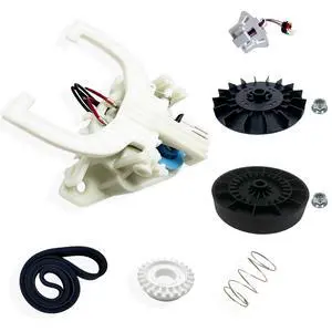 Upgraded WH03X30517 WH05X25036 WH03X32217 WH03X32097 Shift Actuator Kit | Includes Motor Pulley & Transmission Pulley & Wh03X32158 Speed Sensor & WH05X24185 Machine Clutch Fits for GE Hotpoint Washer Upgraded WH03X30517 WH05X25036 WH03X32217 WH03X32097 Shift Actuator Kit | Includes Motor Pulley & Transmission Pulley & Wh03X32158 Speed Sensor & WH05X24185 Machine Clutch Fits for GE Hotpoint Washer