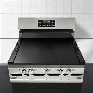Noodle Board Stove Cover with Handles, Black | For Electric Stove, For Gas Stove Top Noodle Board Stove Cover with Handles, Black | For Electric Stove, For Gas Stove Top