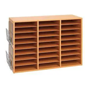 Classroom Oak Mail Center with Wire Rack, 27 Slots | Office Mailboxes, Mail Sorter, Classroom Organization, Mailbox Organizer for Students & Teachers Classroom Oak Mail Center with Wire Rack, 27 Slots | Office Mailboxes, Mail Sorter, Classroom Organization, Mailbox Organizer for Students & Teachers