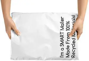 200 Count, 12x15.5 inch Eco Friendly Poly Mailers 100% Recycled Packaging Envelopes Supplies Mailing Bags 2.5 Mil Thick - SMART Mailer 200 Count, 12x15.5 inch Eco Friendly Poly Mailers 100% Recycled Packaging Envelopes Supplies Mailing Bags 2.5 Mil Thick - SMART Mailer