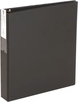 Economy 3 Ring Binder, 1.5" Round Rings, Label Holder, 1 Black Binder (04401) (Pack of 12) Economy 3 Ring Binder, 1.5" Round Rings, Label Holder, 1 Black Binder (04401) (Pack of 12)