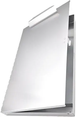 11x17 Clipboard Aluminum Storage Box Featuring a High Capacity Clip 11x17 Clipboard Aluminum Storage Box Featuring a High Capacity Clip