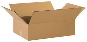 Shipping Boxes Flat 22"L x 14"W x 6"H 20-Pack - Corrugated Cardboard Box for Moving, Mailing, Packing, Packaging and Storage Shipping Boxes Flat 22"L x 14"W x 6"H 20-Pack - Corrugated Cardboard Box for Moving, Mailing, Packing, Packaging and Storage