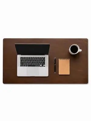 Genuine Leather Desk Pad, Office Desk Mat, Large Desk Blotter, Desk Protector, and Mouse Pad 31.5" x 15.75" (1.8-2.0 mm) Luggage, Waterproof, Premium Quality for Desk Surface Protection and Comfort Genuine Leather Desk Pad, Office Desk Mat, Large Desk Blotter, Desk Protector, and Mouse Pad 31.5" x 15.75" (1.8-2.0 mm) Luggage, Waterproof, Premium Quality for Desk Surface Protection and Comfort