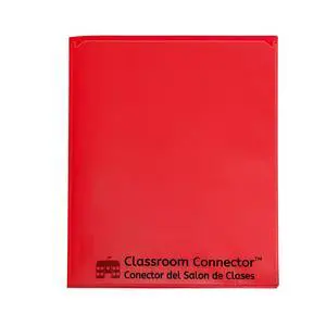 Classroom Connector Multi-Pocket School-to-Home Portfolio, Red, 15/BX (32304), 9.5 x 11.75 x 0.25 Classroom Connector Multi-Pocket School-to-Home Portfolio, Red, 15/BX (32304), 9.5 x 11.75 x 0.25