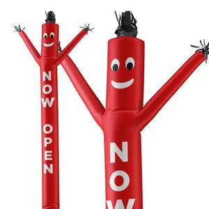 Air Dancers Inflatable Tube Man Attachment - 20 Feet Tall Wacky Waving Inflatable Dancing Tube Guy for Business Promotion - Blower Not Included - Now Open | Blower Not Included Air Dancers Inflatable Tube Man Attachment - 20 Feet Tall Wacky Waving Inflatable Dancing Tube Guy for Business Promotion - Blower Not Included - Now Open | Blower Not Included