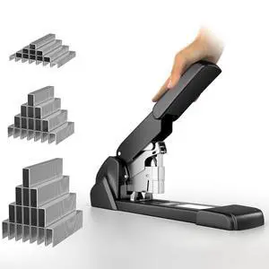 Labor-Saving Heavy Duty Stapler,240 Sheets High Capacity, Large Office Staplers,Large Industrial Stapler,3000 Staples Included,Easy to Bind Labor-Saving Heavy Duty Stapler,240 Sheets High Capacity, Large Office Staplers,Large Industrial Stapler,3000 Staples Included,Easy to Bind