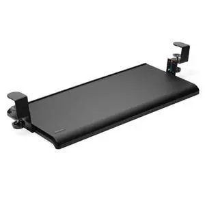 Clamp-On Keyboard Tray, Under Desk Keyboard Drawer with Cable Management, Ergonomic Smartfit Slide-out Height Adjustable Keyboard Holder, Black 13.3"x32.4"x2.4" K55407WW | SmartFit slide-out drawer, c Clamp-On Keyboard Tray, Under Desk Keyboard Drawer with Cable Management, Ergonomic Smartfit Slide-out Height Adjustable Keyboard Holder, Black 13.3"x32.4"x2.4" K55407WW | SmartFit slide-out drawer, c