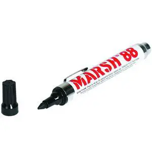 BMK101BK 1 Marsh 88 Valve Markers, Black (Pack of 12) BMK101BK 1 Marsh 88 Valve Markers, Black (Pack of 12)