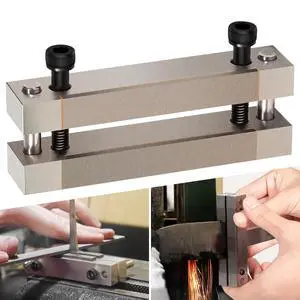 Hardened File Guide with Carbide Surface For Knife Making Knife Maker Tool, Fits Blade Width up to 2 Inch Inch Hardened File Guide with Carbide Surface For Knife Making Knife Maker Tool, Fits Blade Width up to 2 Inch Inch