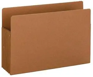 End Tab TUFF® File Pocket, Reinforced Straight-Cut Tab, 5-1/4" Expansion, Tyvek® Gusset, Extra Wide Legal Size, Redrope, 10 per Box (74790) End Tab TUFF® File Pocket, Reinforced Straight-Cut Tab, 5-1/4" Expansion, Tyvek® Gusset, Extra Wide Legal Size, Redrope, 10 per Box (74790)