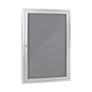 Enclosed Bulletin Board with Locking Door, Outdoor Bulletin Board Weatherproof, Lockable Display Case for Home, Office, and Community Use(23.6L x 35.4" W Gray) Enclosed Bulletin Board with Locking Door, Outdoor Bulletin Board Weatherproof, Lockable Display Case for Home, Office, and Community Use(23.6L x 35.4" W Gray)