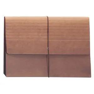 Expanding File Wallet, Flap and Cord Closure, 5-1/4" Expansion, Extra Wide Legal Size, Redrope, 10 per Box (71189) Expanding File Wallet, Flap and Cord Closure, 5-1/4" Expansion, Extra Wide Legal Size, Redrope, 10 per Box (71189)