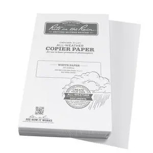 Weatherproof Copier Paper, Legal, 8.5" x 14", 20# White, 500 Sheet Pack (No. 208514) Weatherproof Copier Paper, Legal, 8.5" x 14", 20# White, 500 Sheet Pack (No. 208514)