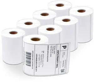4x6 Shipping Labels, Direct Thermal Labels, DYMO 4XL 1744907 | Return Address Labels for Mailing, Packages - Compatible with Zebra, Rollo Printers - (4400 Count, 20 Rolls, Not 5XL) 4x6 Shipping Labels, Direct Thermal Labels, DYMO 4XL 1744907 | Return Address Labels for Mailing, Packages - Compatible with Zebra, Rollo Printers - (4400 Count, 20 Rolls, Not 5XL)