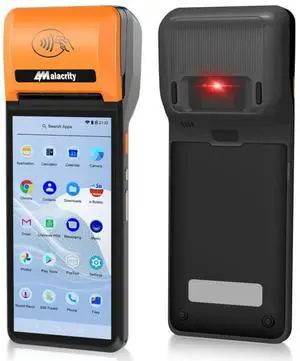 Handheld Mobile POS PDA Terminal, 1D 2D Scan Module, 58mm Receipt Printer, Android 12, 5.9" Touch Screen Supports 4G WiFi Bluetooth, Perfect to Manage Queues, Online, Mobile & Takeaway Orders Handheld Mobile POS PDA Terminal, 1D 2D Scan Module, 58mm Receipt Printer, Android 12, 5.9" Touch Screen Supports 4G WiFi Bluetooth, Perfect to Manage Queues, Online, Mobile & Takeaway Orders