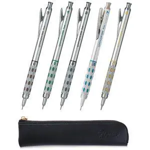 Graph Gear 1000 Mechanical Drafting Pencil Set (0.3mm / 0.4mm / 0.5mm / 0.7mm / 0.9mm), original pen case Graph Gear 1000 Mechanical Drafting Pencil Set (0.3mm / 0.4mm / 0.5mm / 0.7mm / 0.9mm), original pen case