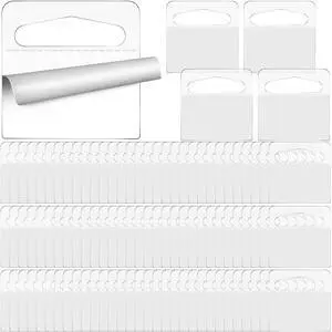 3000 Pcs Hang Tags Self Adhesive Hanging Tabs Clear Slot Hole Plastic Retail Hang Tabs for Store Display Retail Displays(Triangle,1.5 x 1.5 in) 3000 Pcs Hang Tags Self Adhesive Hanging Tabs Clear Slot Hole Plastic Retail Hang Tabs for Store Display Retail Displays(Triangle,1.5 x 1.5 in)
