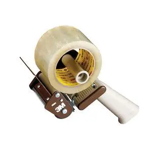 Scotch Low Noise Tape Dispenser H153 for Quiet or Recurrent Use, Pistol Grip Design, High-Impact Resistant, 3 in Scotch Low Noise Tape Dispenser H153 for Quiet or Recurrent Use, Pistol Grip Design, High-Impact Resistant, 3 in
