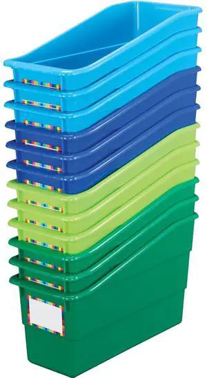 Durable Book and Binder Holders - Riverside 12-Pack Durable Book and Binder Holders - Riverside 12-Pack