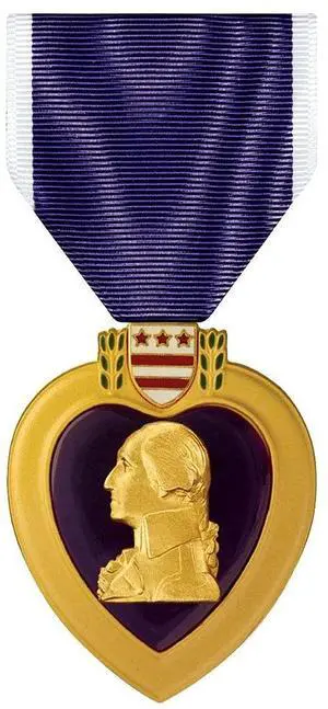 Full Size Purple Heart Medal (PH) Full Size Purple Heart Medal (PH)