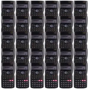 30 Pack Scientific Calculators, 2-Line Classroom Set, Black | 240 Functions With A 2-line Lcd, Sliding Covers, And Individual Packaging For High School, College, And Tutoring Use 30 Pack Scientific Calculators, 2-Line Classroom Set, Black | 240 Functions With A 2-line Lcd, Sliding Covers, And Individual Packaging For High School, College, And Tutoring Use