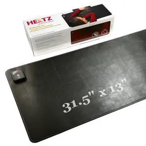 Heated Desk pad, Large, Black Heated Desk pad, Large, Black