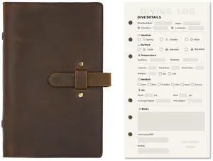 Dive Log Book Scuba Diving, A6 Scuba Diving Journal with 50 Pages for PADI/SSI Divers Dive Log Book Scuba Diving, A6 Scuba Diving Journal with 50 Pages for PADI/SSI Divers