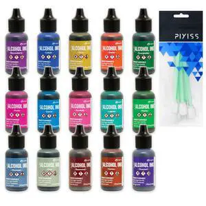 Ranger Alcohol Inks New 2020 Colors Bundle Boysenberry, Cobalt, Dijon, Ember, Everglades, Fiesta, Glacier, Gumball, Laguna, Mojito, Monsoon, Moss, Rosewood, Sienna, Vineyard Ranger Alcohol Inks New 2020 Colors Bundle Boysenberry, Cobalt, Dijon, Ember, Everglades, Fiesta, Glacier, Gumball, Laguna, Mojito, Monsoon, Moss, Rosewood, Sienna, Vineyard