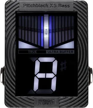 Pitchblack XS Compact Chromatic Bass Guitar Pedal Tuner w/ Four Display Modes and High Visibility Display (PBXSBASS) Pitchblack XS Compact Chromatic Bass Guitar Pedal Tuner w/ Four Display Modes and High Visibility Display (PBXSBASS)