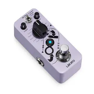 Drum Looper Pedal, Drum Machine with 20 Minutes Looping, 16 Drum Grooves, 3 Modes, Tap Tempo, Overdubs with the Micro Looper, Mini Loop Guiter Pedals for Electric Guitar Drum Looper Pedal, Drum Machine with 20 Minutes Looping, 16 Drum Grooves, 3 Modes, Tap Tempo, Overdubs with the Micro Looper, Mini Loop Guiter Pedals for Electric Guitar