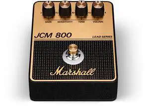 JCM800 Overdrive/Distortion Pedal - Black and Gold JCM800 Overdrive/Distortion Pedal - Black and Gold