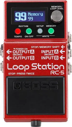 RC-5 Loop Station Looper Pedal RC-5 Loop Station Looper Pedal