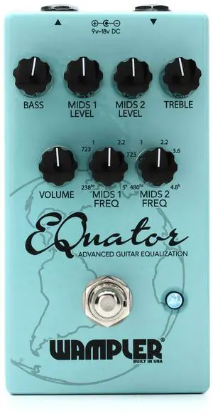 EQuator Advanced Audio Equalizer Guitar Effects Pedal EQuator Advanced Audio Equalizer Guitar Effects Pedal
