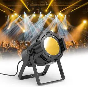Spotlight COB LED Stage Light Par Lights Party Warm Cold White DMX Spotlights Portable Metal Housing Strobe Light Bright for Church, Concert, Theater, Photostudio, Live Show (1 Pack) Spotlight COB LED Stage Light Par Lights Party Warm Cold White DMX Spotlights Portable Metal Housing Strobe Light Bright for Church, Concert, Theater, Photostudio, Live Show (1 Pack)