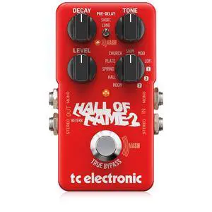 Hall of Fame 2 Reverb Pedal Hall of Fame 2 Reverb Pedal