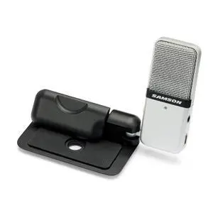 Go Mic Portable USB Condenser Microphone w/Mount Clip & Case Go Mic Portable USB Condenser Microphone w/Mount Clip & Case