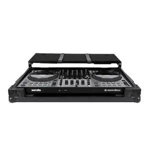 Headliner Pitch Black Flight Case Compatible with Pioneer DJ DDJ-FLX10 with Laptop Platform & Wheels Headliner Pitch Black Flight Case Compatible with Pioneer DJ DDJ-FLX10 with Laptop Platform & Wheels