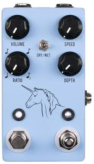JHS Unicorn V2 Analog Univibe with Tap Tempo Guitar Effects Pedal JHS Unicorn V2 Analog Univibe with Tap Tempo Guitar Effects Pedal