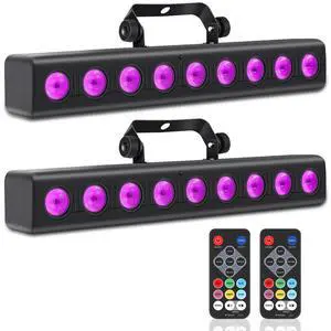 LED Stage Light Bar,50W LED 4in1 RGBW DJ Lights Bar with Remote Control Sound Activated DMX Stage Lighting Uplights for Church Events Wedding Disco Party Stage DJ Lighting 2Pack LED Stage Light Bar,50W LED 4in1 RGBW DJ Lights Bar with Remote Control Sound Activated DMX Stage Lighting Uplights for Church Events Wedding Disco Party Stage DJ Lighting 2Pack