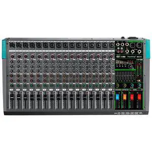 MX16 16 Channel Sound Mixer Audio Mixing Console 48V 256DSP Professional USB PC Play Record Podcast Live Broadcast (US MX16) MX16 16 Channel Sound Mixer Audio Mixing Console 48V 256DSP Professional USB PC Play Record Podcast Live Broadcast (US MX16)
