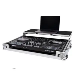 Headliner Flight Case Compatible with Pioneer DJ DDJ-FLX10 with Laptop Platform & Wheels Headliner Flight Case Compatible with Pioneer DJ DDJ-FLX10 with Laptop Platform & Wheels
