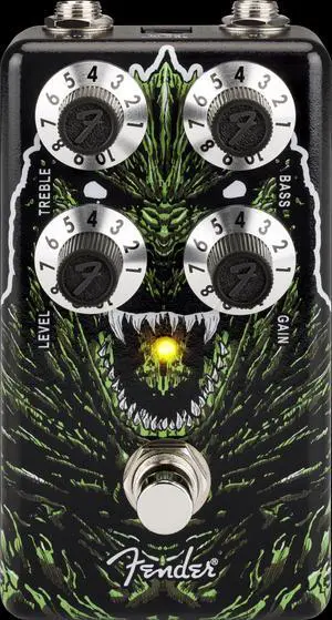 Godzilla Distortion Pedal Officially Licensed Guitar Effects Pedal with Active Treble & Bass EQ, High Gain Distortion for Electric Guitar, Rock & Metal Tones, Kaiju Artwork Godzilla Distortion Pedal Officially Licensed Guitar Effects Pedal with Active Treble & Bass EQ, High Gain Distortion for Electric Guitar, Rock & Metal Tones, Kaiju Artwork