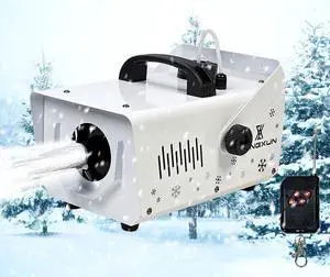 800W Snow Machine with Manual & Wireless Remote Control, Fake Snow Maker Machine for Indoor & Outdoor, Adjustable Snowflake Amount for Christmas, Wedding Kids Party Stage Events 800W Snow Machine with Manual & Wireless Remote Control, Fake Snow Maker Machine for Indoor & Outdoor, Adjustable Snowflake Amount for Christmas, Wedding Kids Party Stage Events
