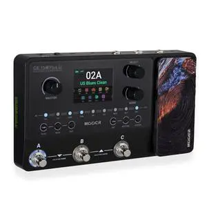 GE150 Plus Li Black Portable Guitar Multi Effects Pedal, 9-Hour Battery Life, Compact Amp Modeler & IR Loader, NAM & MNRS Support, Looper & Drum Machine, Direct OTG Recording GE150 Plus Li Black Portable Guitar Multi Effects Pedal, 9-Hour Battery Life, Compact Amp Modeler & IR Loader, NAM & MNRS Support, Looper & Drum Machine, Direct OTG Recording