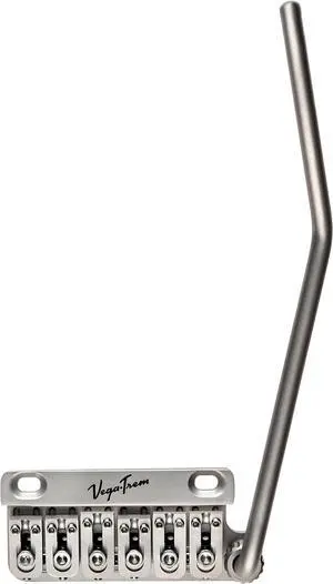 Vega-Trem VT1 Special 2-Points Stratocaster Guitar Tremolo Bridge For Strat No Mods Easy Installation (Satin) Vega-Trem VT1 Special 2-Points Stratocaster Guitar Tremolo Bridge For Strat No Mods Easy Installation (Satin)